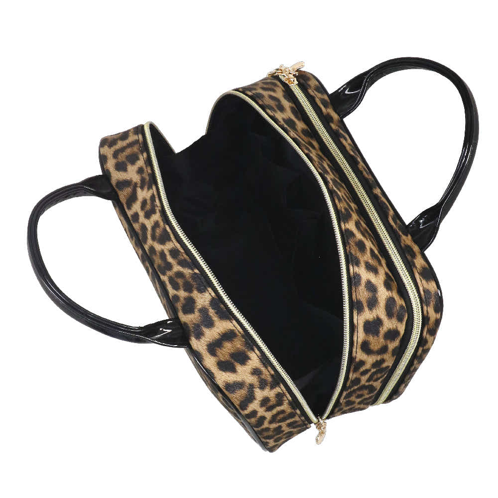 Camomilla Milano | Vanity Case Couture | Stampa Leopardata Super Organizzato