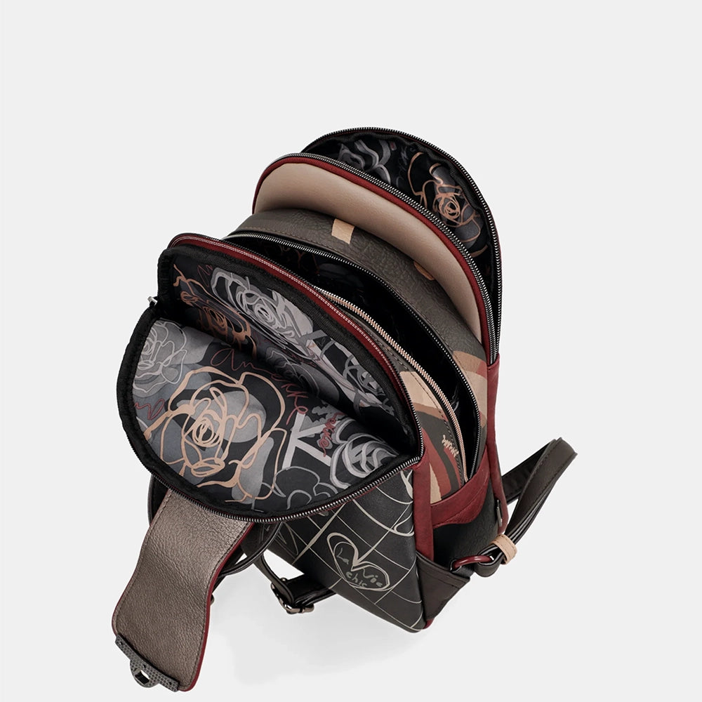 Anekke Zaino Mademoiselle | Con Tasche Esterne | Super Organizzato