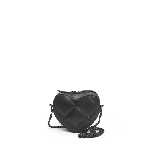 L'Atelier Du Sac Borsa a Tracolla Rebel Biggy Heart Nero