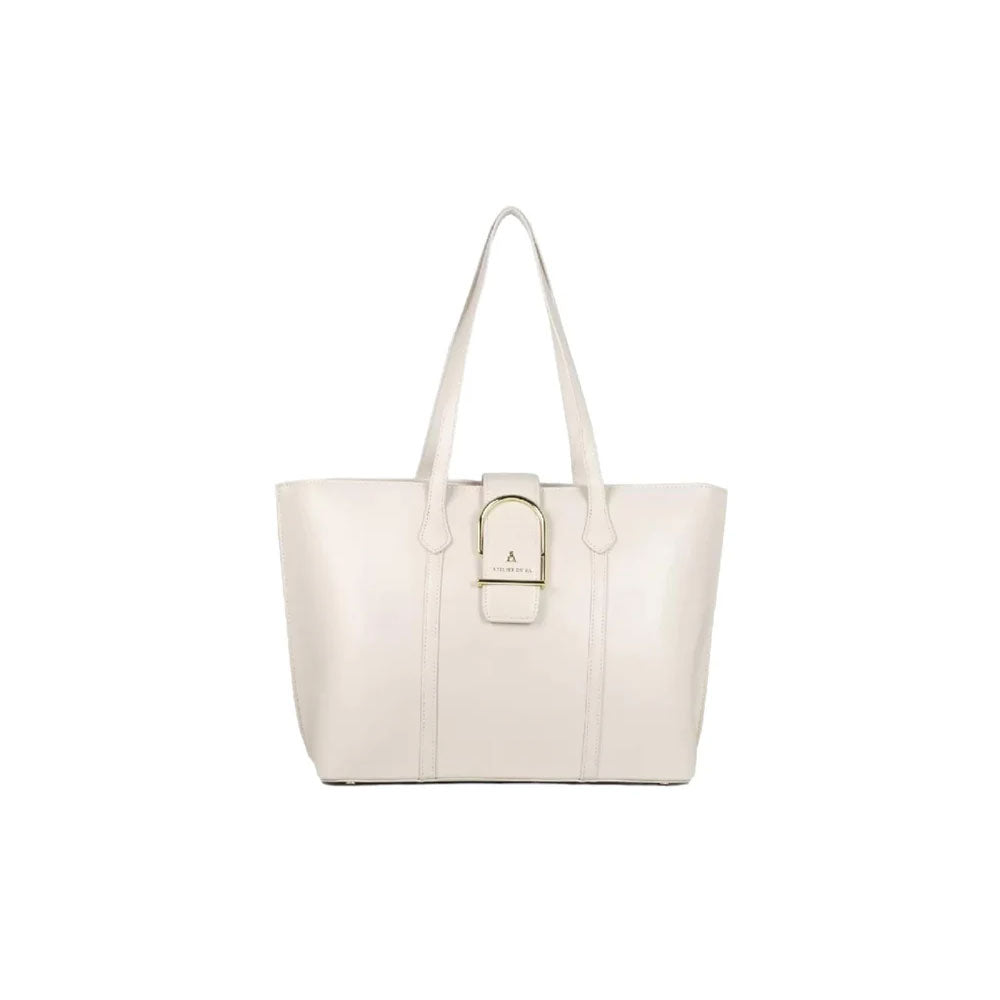 L'Atelier Du Sac Shopping Bag Manon 15066-PER-S4B-A Bianco