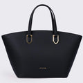 Borsa Tote Mina 2012 in Pelle Stampata Nera | Cromia