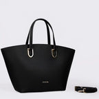 Borsa Tote Mina 2012 in Pelle Stampata Nera | Cromia