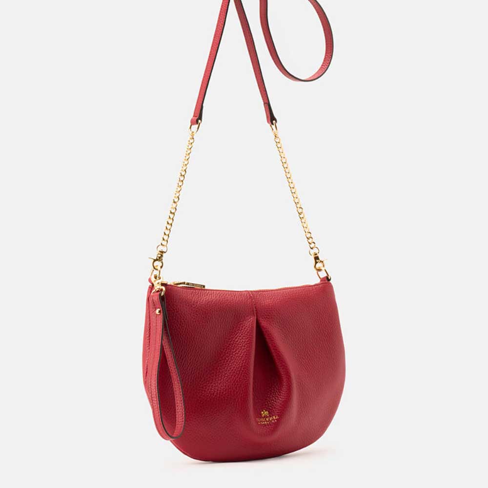 Cuoieria Fiorentina | Pouch Emma in Vera Pelle | Cherry