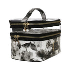 Camomilla Milano | Beauty Case M Ice Queen | Stampa Rose Nere e Bianche