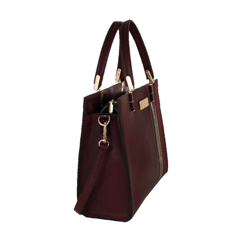 Camomilla Milano | Borsa a Mano Jungle M | Animalier Bordeaux