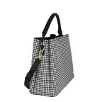 Camomilla Milano | Borsa a Mano Jill Pied de Poule con Cuore