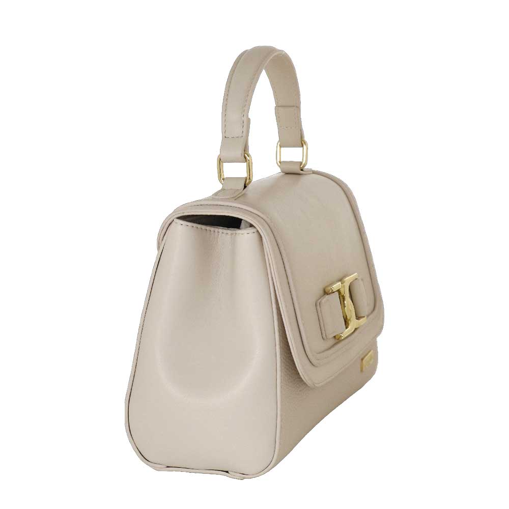 Camomilla Milano | Borsa a Mano Ottavia Off White con Fibbia