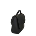 Camomilla Milano | Borsa Tracolla Emma Nera Effetto Camoscio
