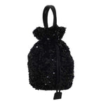 Camomilla Milano | Mini Secchiello Petite Shine Nero in Paillettes
