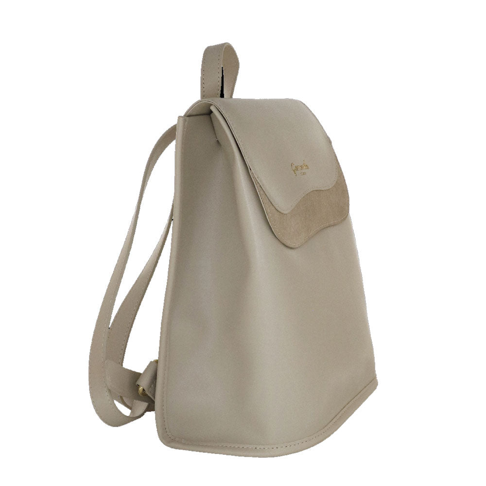 Camomilla Milano | Zaino Emma Off White Effetto Camoscio