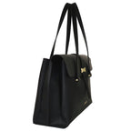 Camomilla Milano | Borsa Porta PC Nice Office Nera con Fiocco