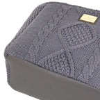 Camomilla Milano | Borsa a Mano M Tricot Chalet Grigia in Lana
