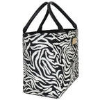 Camomilla Milano | Borsa a Mano L Lulu Nera | Zebra Tapestry