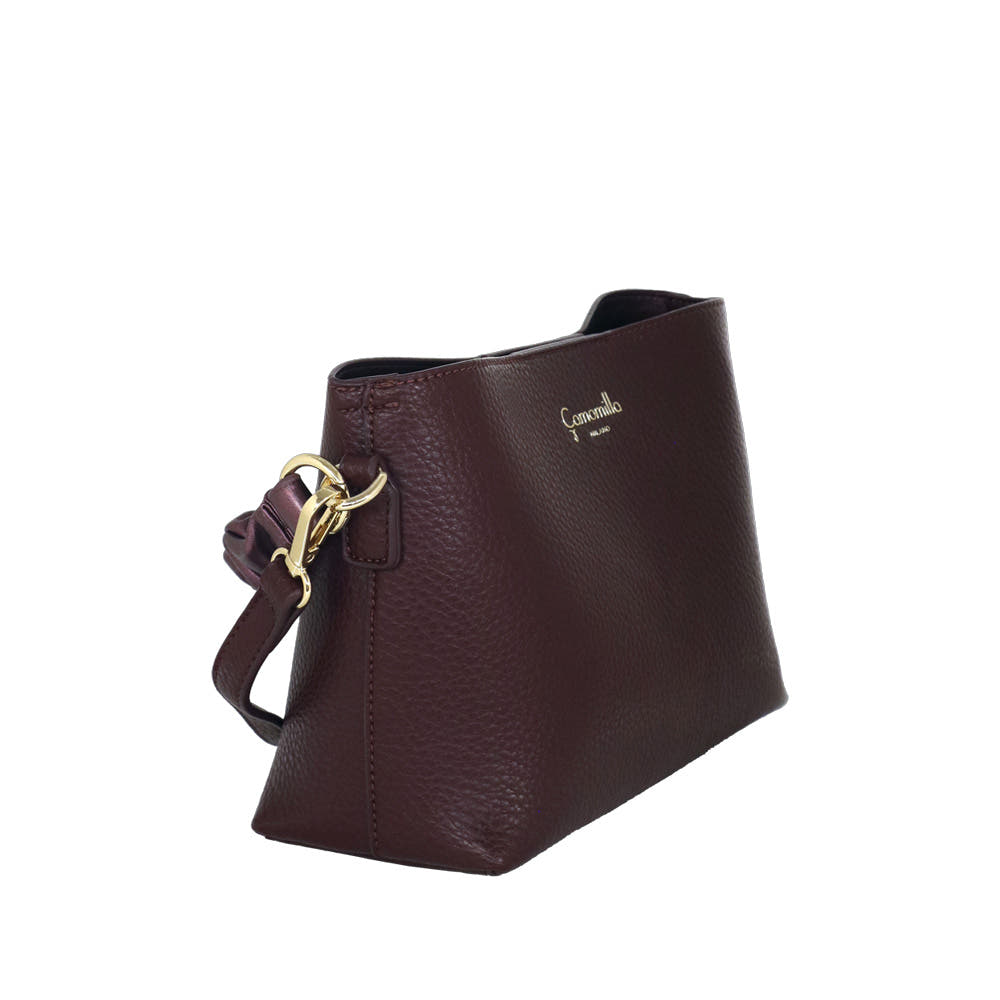 Camomilla Milano | Borsa a Mano S Nancy Burgundy con Pouch