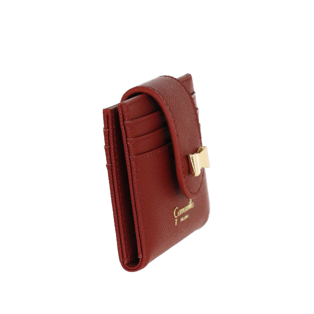 Camomilla Milano | Portacarte Nice Office Rosso con Fiocco