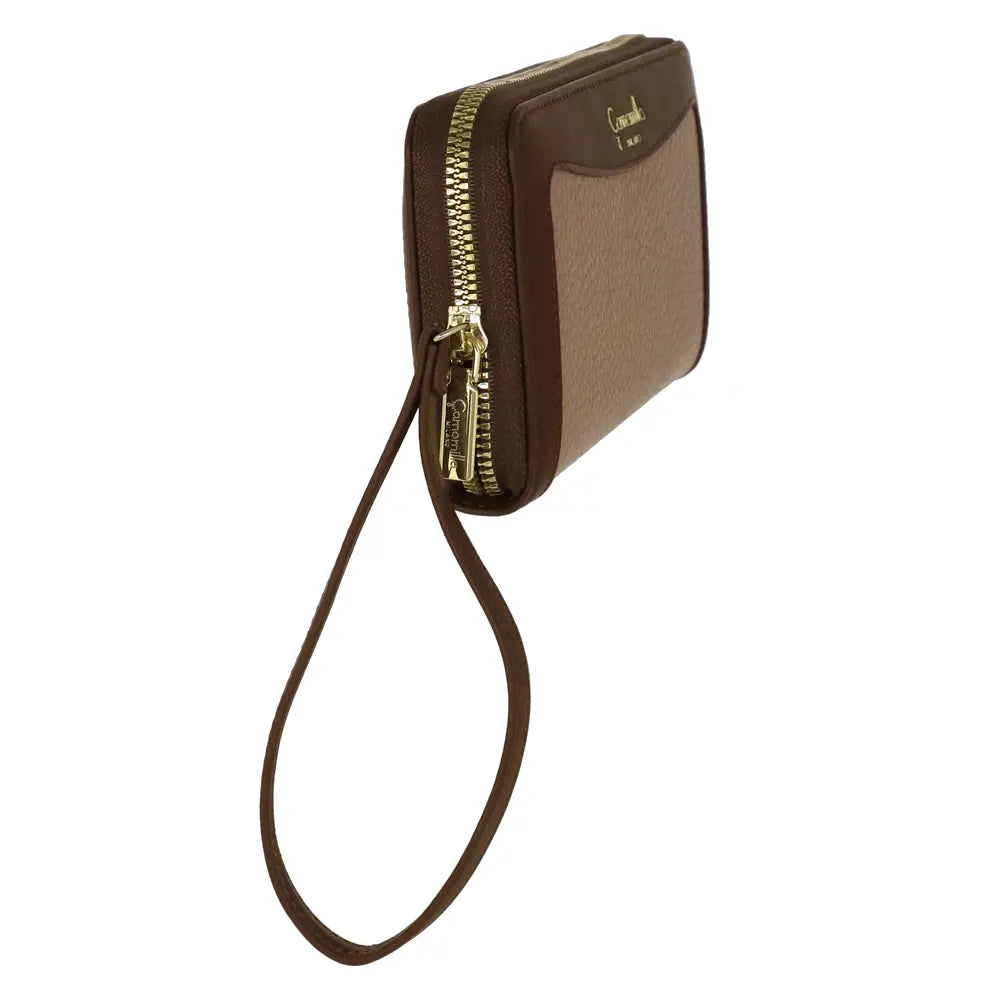 Camomilla Milano | Portafoglio Pochette Zip L Bree Rosa a Contrasto
