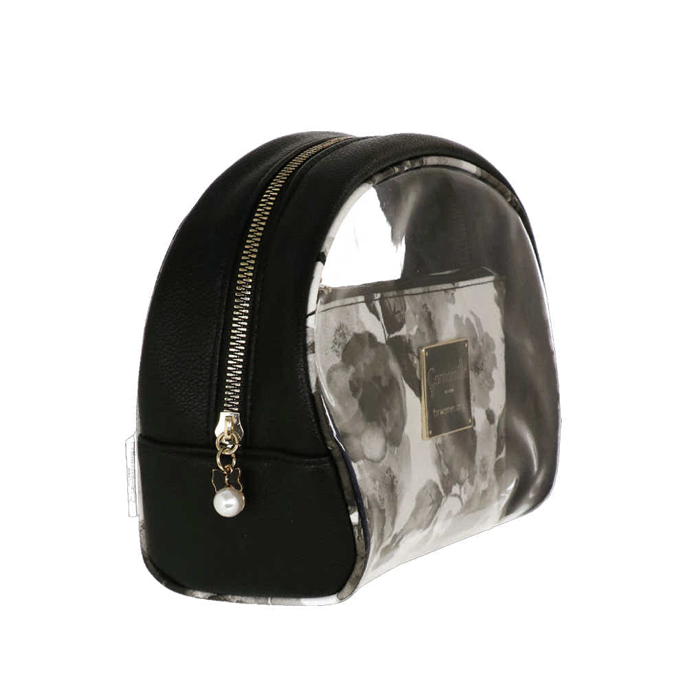 Camomilla Milano | Set Trousse Ice Queen | Stampa Rose Bianche e Nere