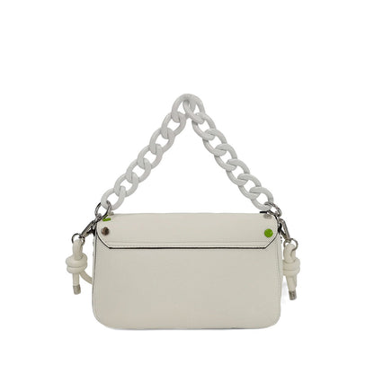 Le Pandorine Baguetta Brenda Con Borchie Multicolor Colore Bianco