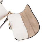 Le Pandorine Borsa Focus Bianca con Portaocchiali Applicato
