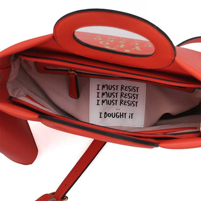 Le Pandorine Borsa Focus Mini Arancione con Portaocchiali