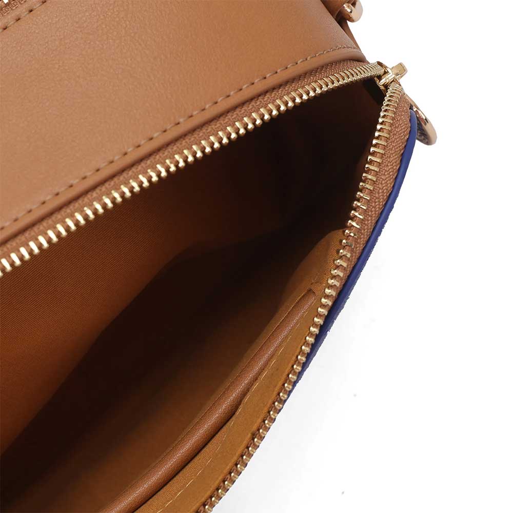 Le Pandorine Pochette Donna Raffaella Blu con Portachiavi