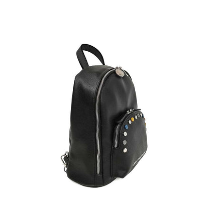 Le Pandorine Zainetto Brenda Con Borchie Multicolor Colore Nero