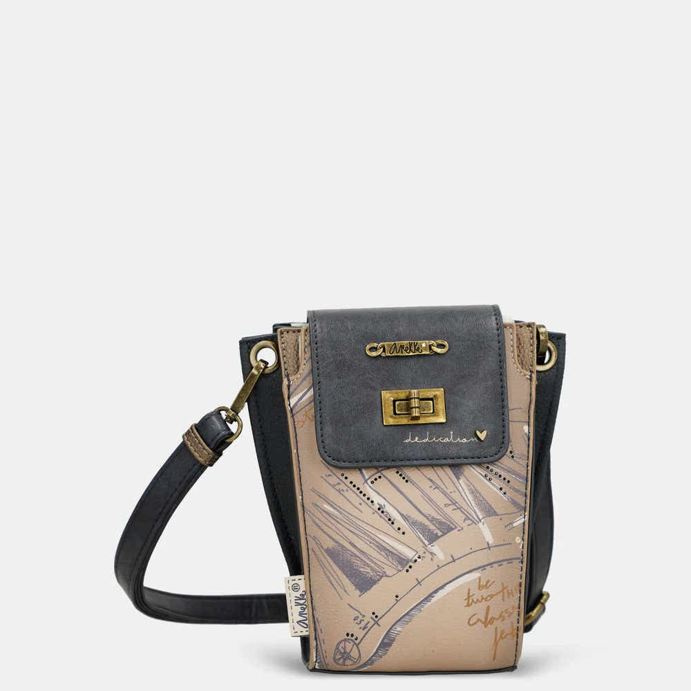 Anekke Mini Borsa Portacellulare | Collezione Studio | Design Creativo