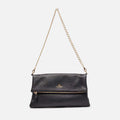 Cuoieria Fiorentina | Pochette a Spalla Velvet in Pelle | Nero