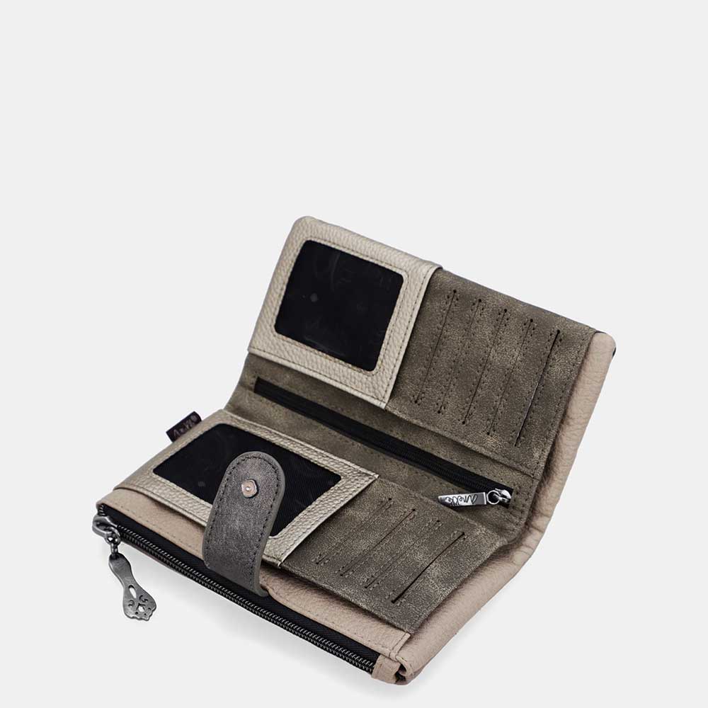 Anekke Portafoglio Grande RFID | Collezione Real | Stile e Sicurezza