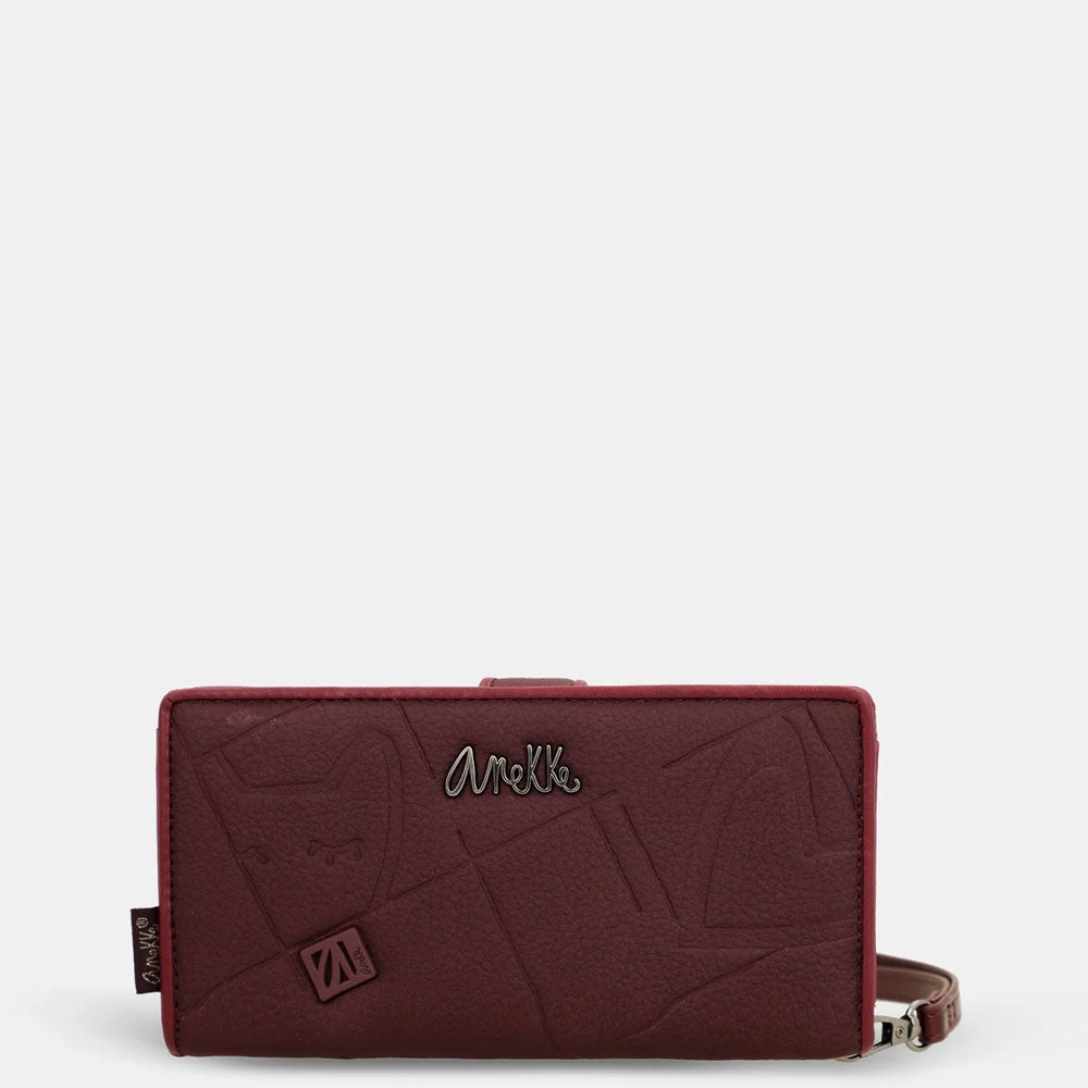 Anekke Portafoglio Grande RFID | Collezione Evolution | Con Impugnatura