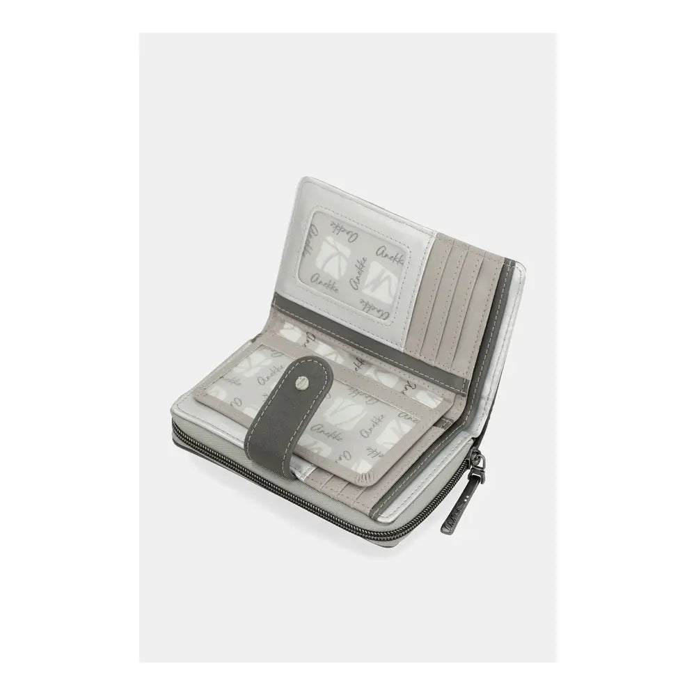 Anekke Portafoglio Rigido RFID Symmetra | Sicurezza e Armonia Geometrica