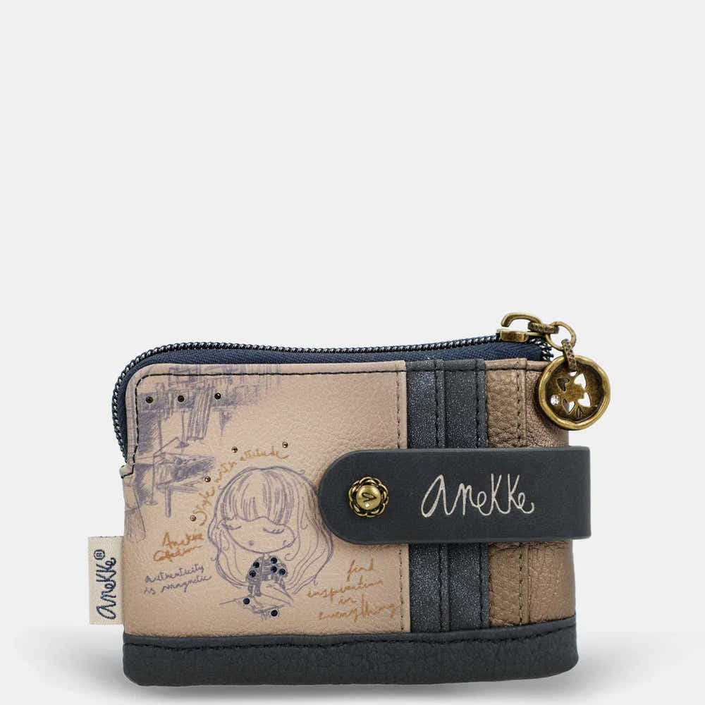 Anekke Portamonete e Portatessere | Collezione Studio | Compatto