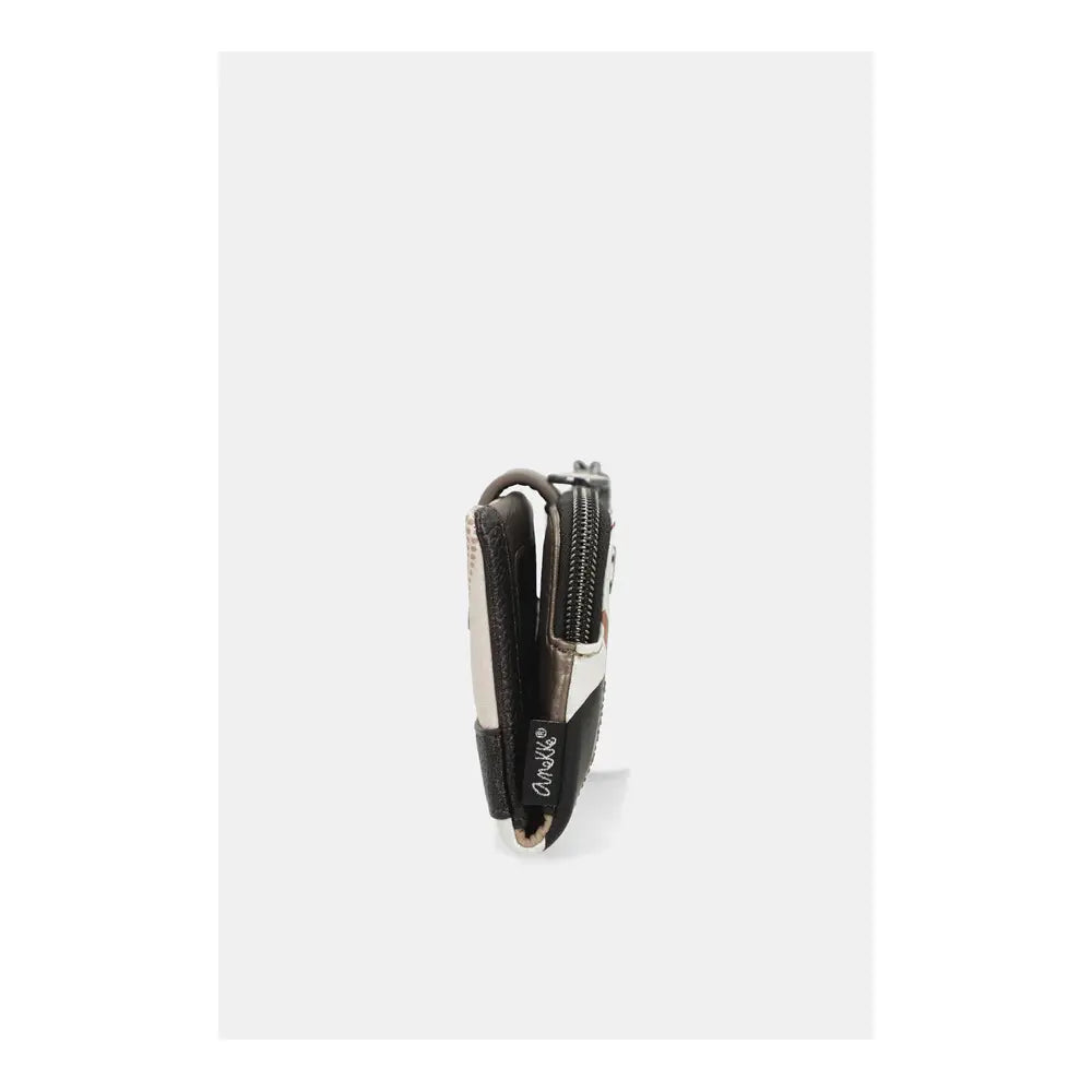 Anekke Portamonete Piccolo Eikon | Compatto e Sicuro | 12 cm