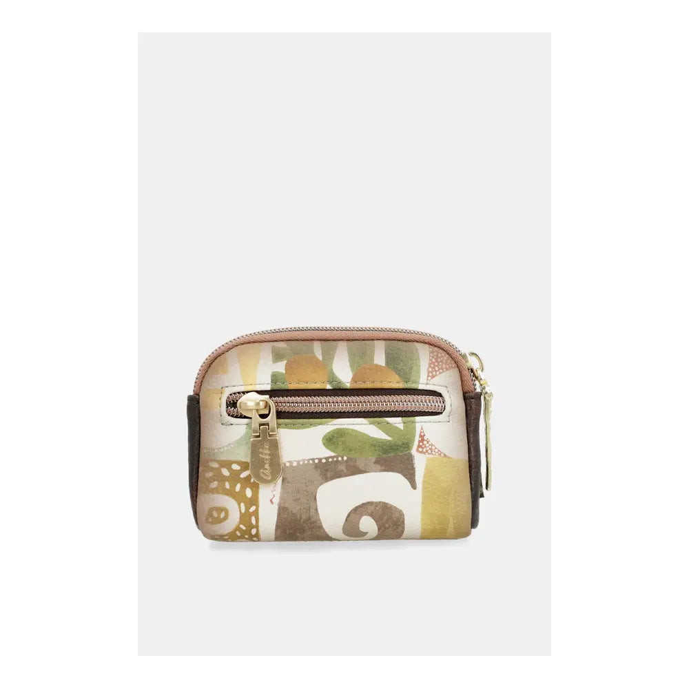 Anekke Portamonete Piccolo Muse | Portafoglio con Zip Artistico