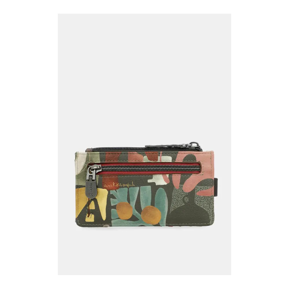 Anekke Portatessere Muse | Portafoglio Slim con Patta | Design Artistico