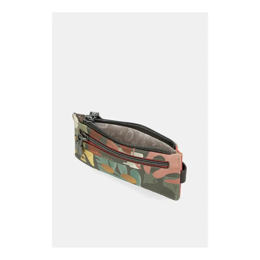 Anekke Portatessere Muse | Portafoglio Slim con Patta | Design Artistico