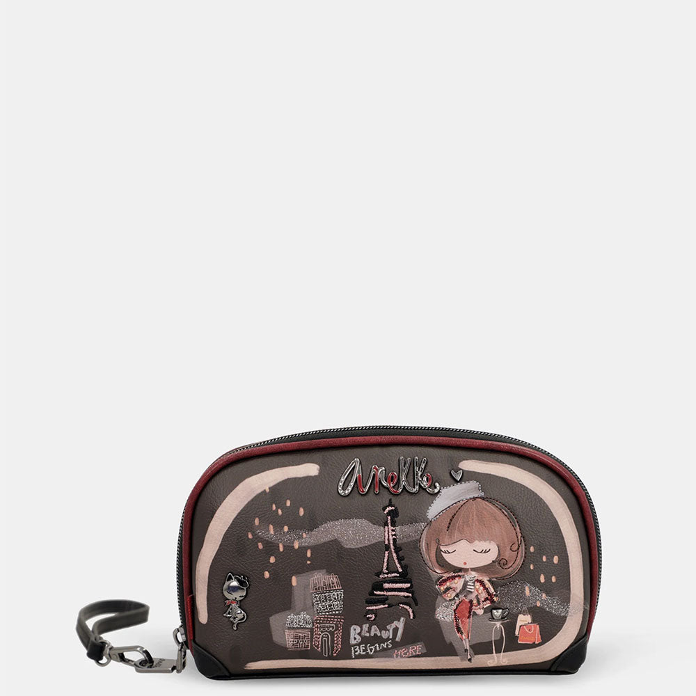 Anekke Portatutto RFID Mademoiselle | Pochette Organizzata con Stile