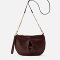 Cuoieria Fiorentina | Pouch Emma in Vera Pelle | Cioccolato