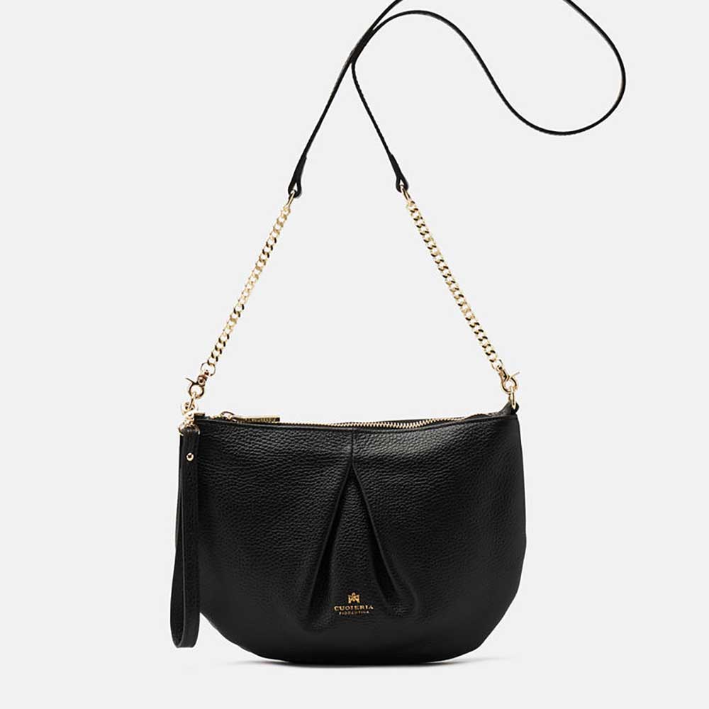 Cuoieria Fiorentina | Pouch Emma in Vera Pelle | Nero