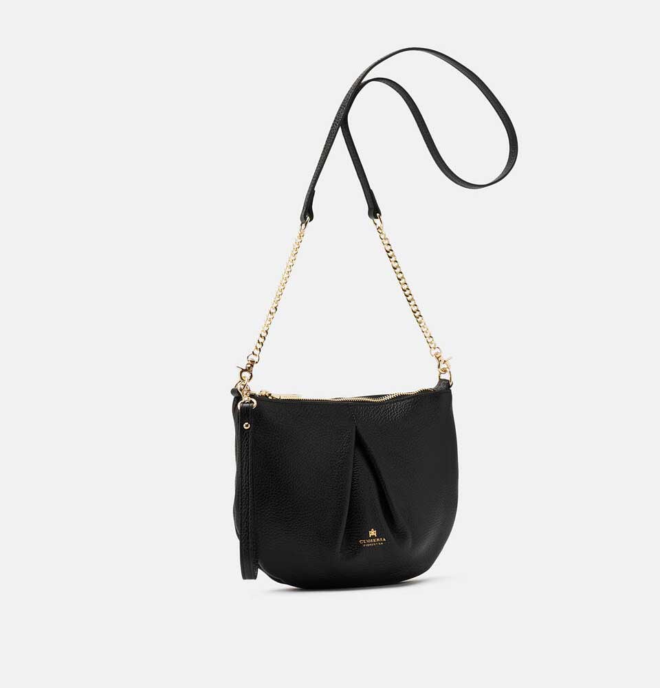Cuoieria Fiorentina | Pouch Emma in Vera Pelle | Nero