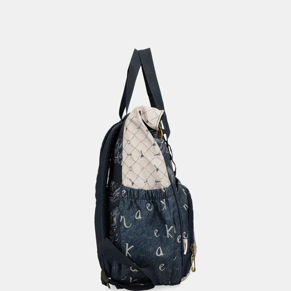 Zaino Donna Antifurto GAIREG | Stile Retrò Con Ali Di Falco E Pompon | Borsa Da Viaggio Leggera 34x15x38cm