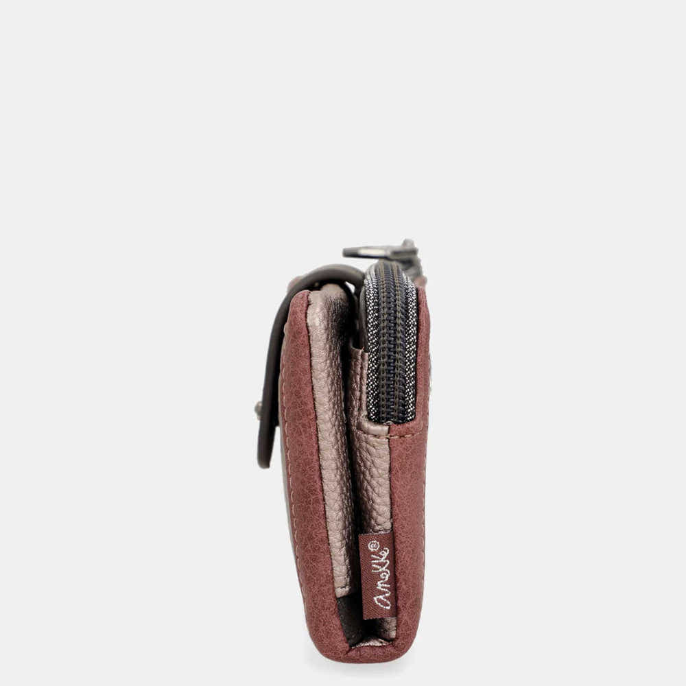 Anekke Portafoglio Flessibile RFID | Collezione Mademoiselle | Sicurezza