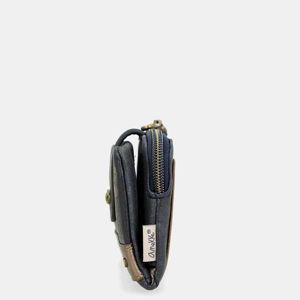 Anekke Portafoglio Piccolo Flessibile RFID | Collezione Studio