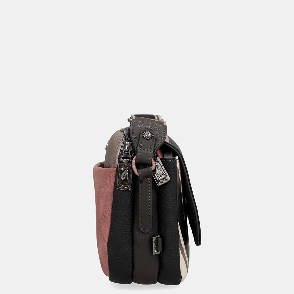 Anekke Tracolla Ovale a Patta | Doppio Scomparto | Collezione Parisian