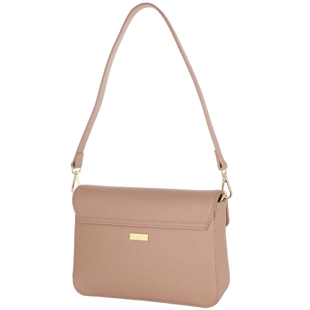 Camomilla Milano | Borsa a Spalla Nina Rosa con Chiusura a Cuore