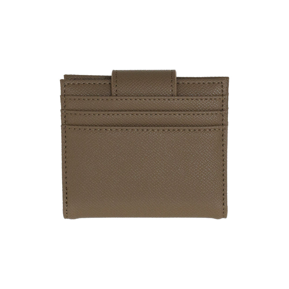 Camomilla Milano | Portacarte Nice Office Taupe con Fiocco