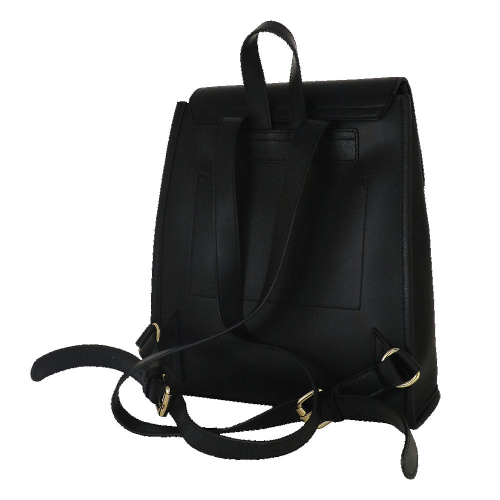 Camomilla Milano | Zaino Emma Nero Effetto Camoscio