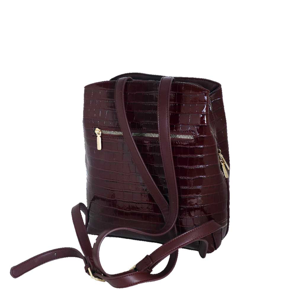 Camomilla Milano | Zaino Jill Bordeaux con Cuore