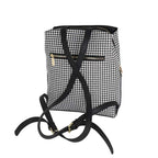 Camomilla Milano | Zaino Jill Pied de Poule con Cuore