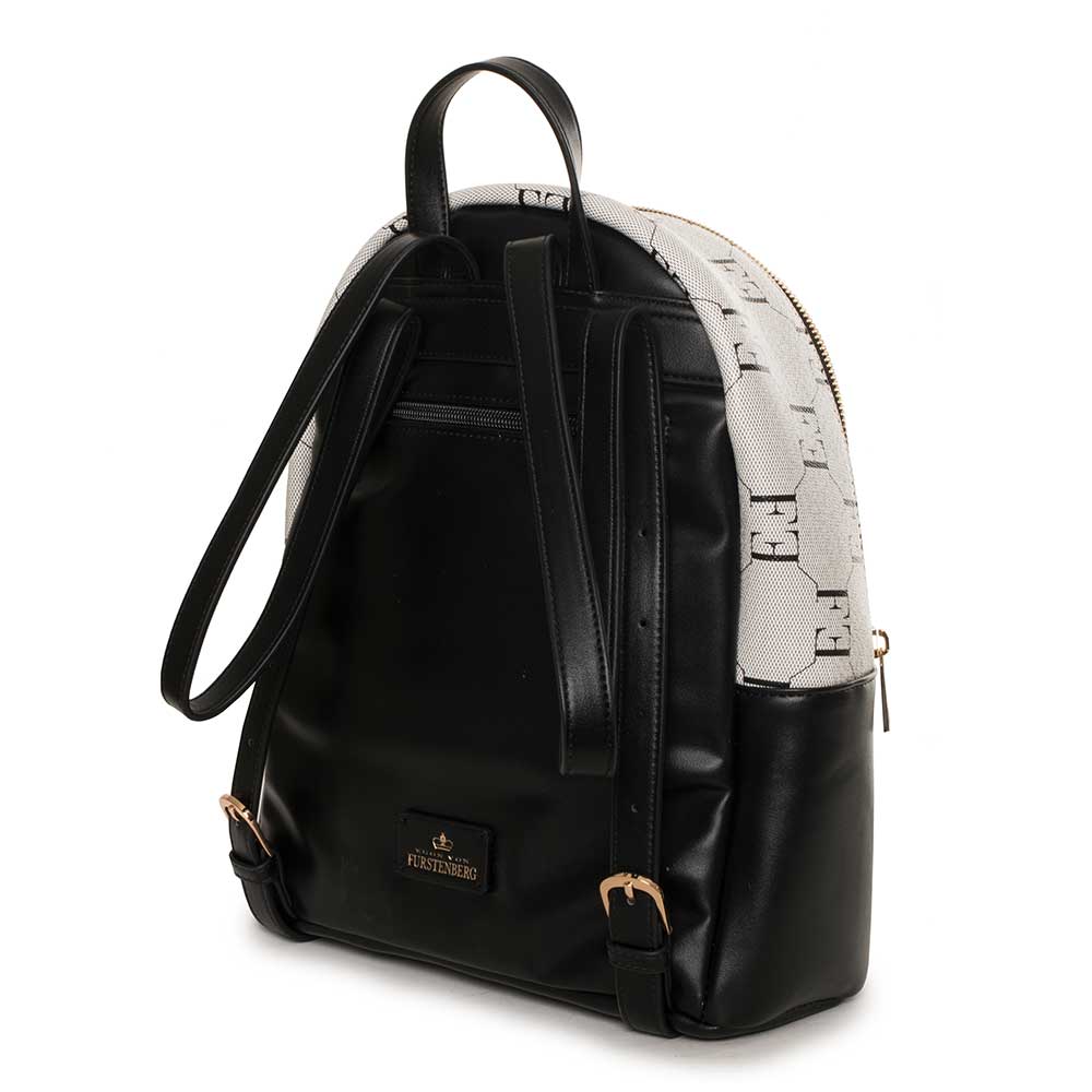 Egon von Furstenberg | Zaino Donna Nero con Stampa | Stile e Design